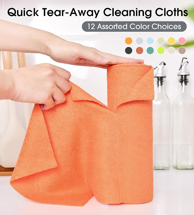 KitchLife Microfiber Cleaning Cloth Roll - Image 5