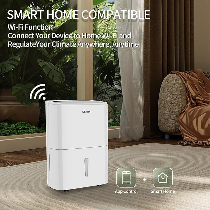 Shinco 6, 000 Sq.Ft Energy Star Dehumidifier - Image 6