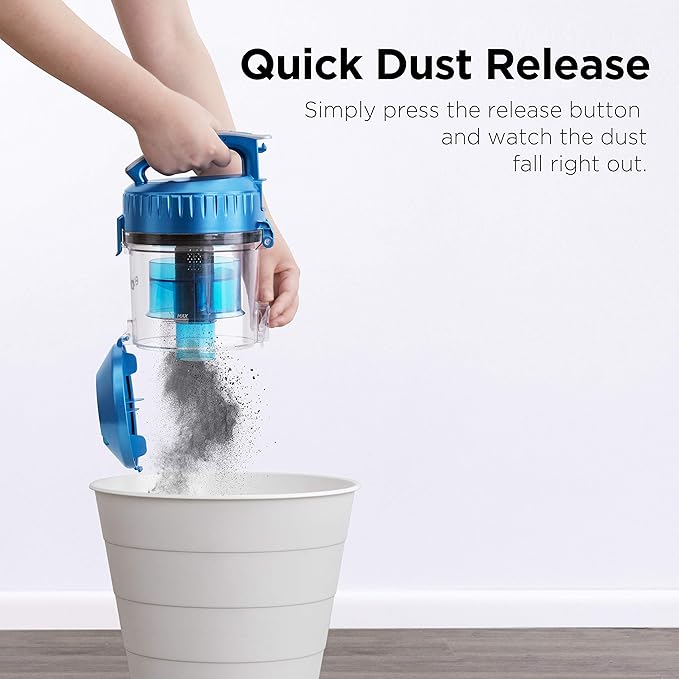 Eureka WhirlWind Bagless Canister 2.5L Vacuum Cleaner, Lightweight Vac - Image 6