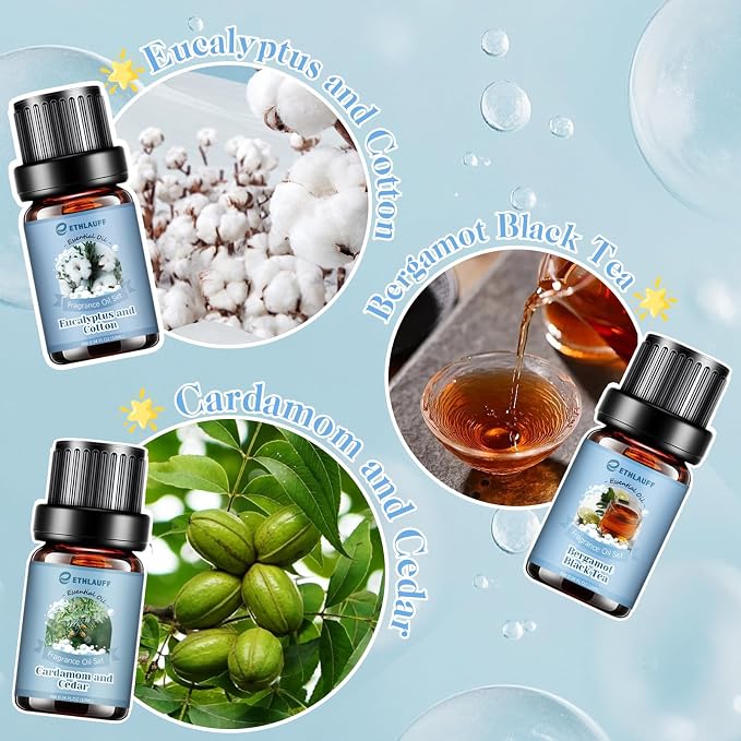 Clean Essential Oils Set, Laundry Collection Essential Oils Set, Use - Image 4