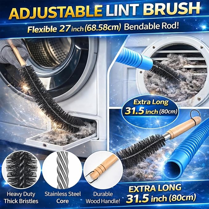 2026 Upgraded Dryer Vent Cleaning Kit - Image 8
