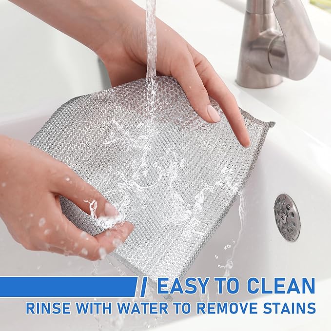 30pcs Set Non-Scratch Steel Wool Dishcloth - Image 3
