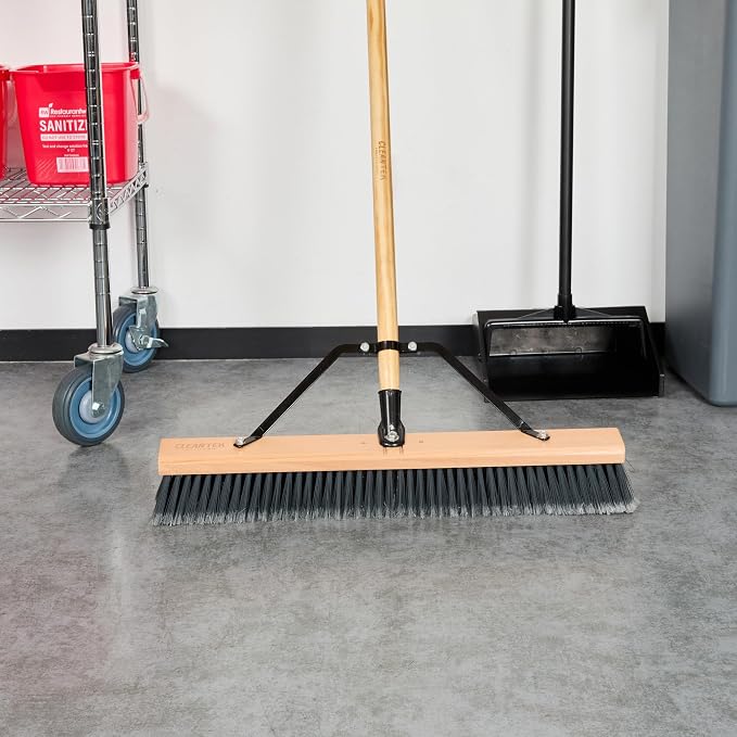 Restaurantware-BROOM HEAD ONLY: Clean Tek Professional 24-Inch Broom Head - Image 8