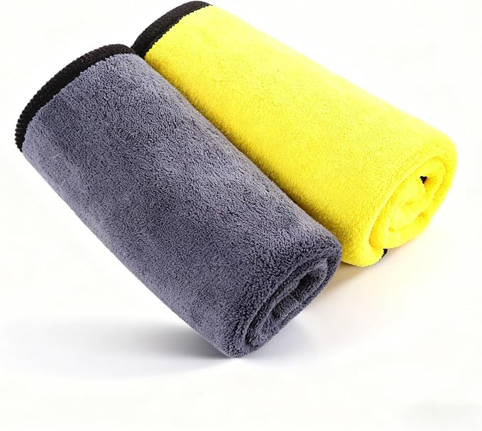 Ultrasoft, Thick and Quick Drying Car Microfiber Cleaning Towel 800GSM - Image 8