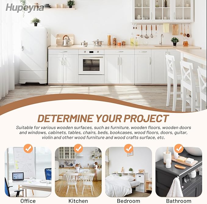 Wood Repair Kit, Wood Furniture Repair Kit, Wood Filler, Wood Putty and - Image 3