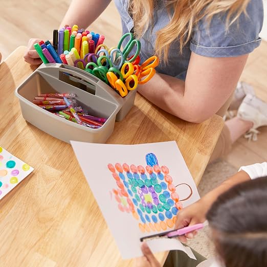 ECR4Kids 3-Compartment Small Plastic Caddy - Image 9