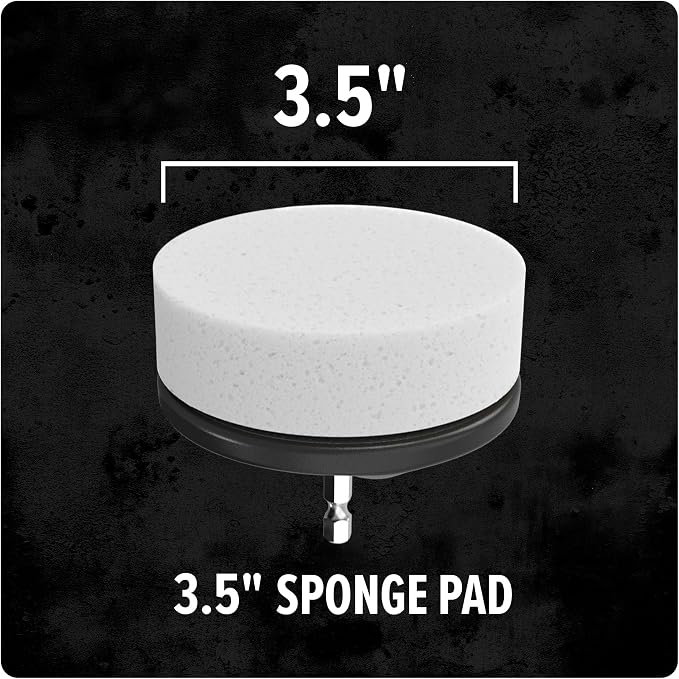 Dirt Devil Foam Sponge Pad Cleaning Set, 3 Piece, 3.5" Sponges, - Image 4