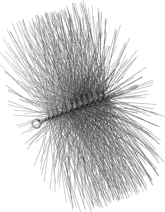 PATIKIL 11" Wire Chimney Cleaning Brush, Steel Round Chimney Sweep Brush by PATIKIL