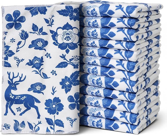 YUA Microfiber Cleaning Cloth 12 Pack, Microfiber Towels Cleaning, Microfiber by Unknown