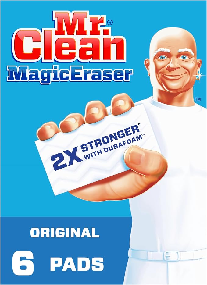 Mr. Clean Magic Eraser Original Cleaning Pads, Bathroom Cleaning Supplies by MrClean