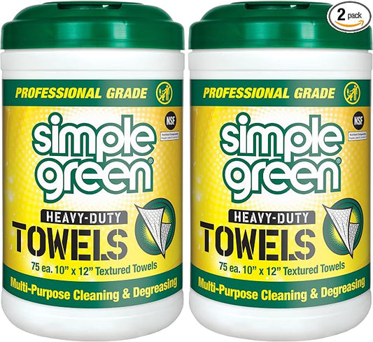 Simple Green Professional Grade Heavy-Duty Cleaning and Degreasing Towels by SimpleGreen
