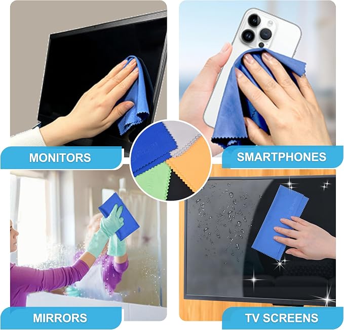 Eco-Fused Microfiber Cleaning Cloth - Image 5