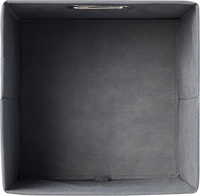 Amazon Basics Collapsible Cube Storage Organizer Bins, 10.5 x 10.5 x 11 inches - Image 3