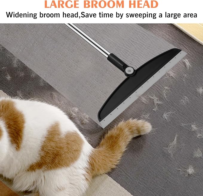 Multifunction Magic Broom, 54 Inch Adjustable Long Handle Silicone Floor - Image 6