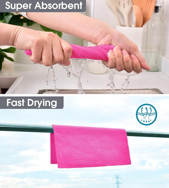 KitchLife Microfiber Cleaning Cloth Roll - Image 4