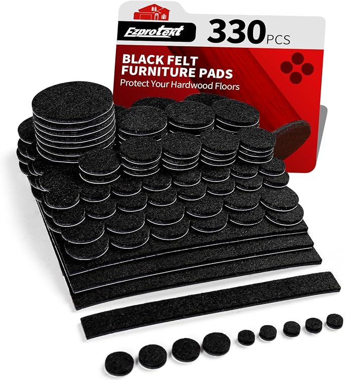 Ezprotekt 330 Pcs Felt Furniture Pads by VisittheEzprotekt