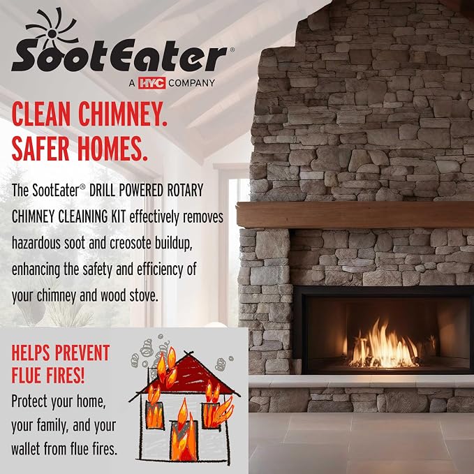SootEater Rotary Chimney Cleaning System - Image 5
