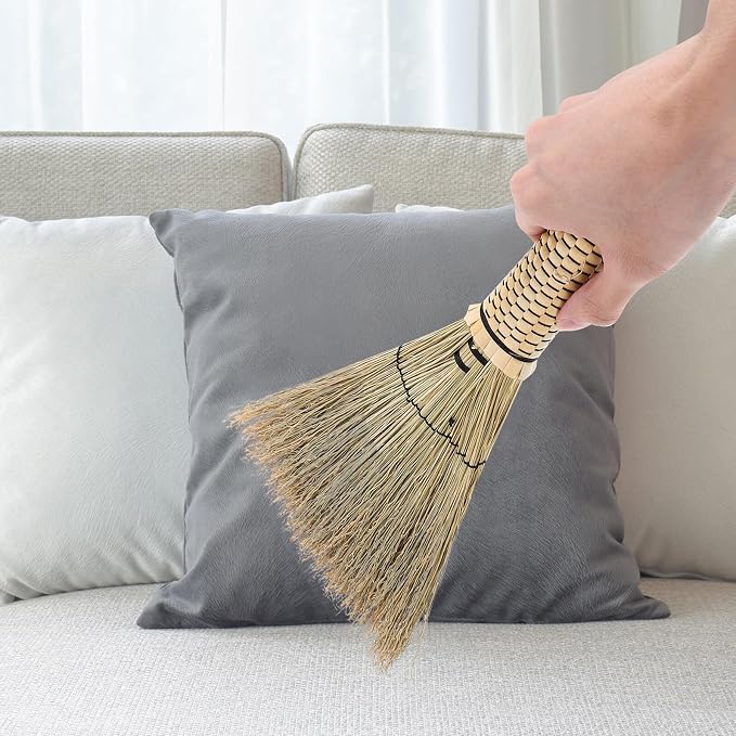 Toyvian Small Woven Corn Broom - Image 3
