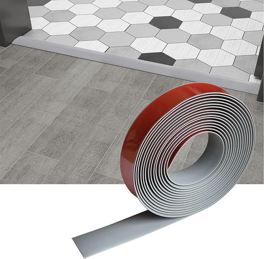 Floor/Door Flat Transition Strip & Self Adhesive Floor Vinyl Floor Edge Trim by HJHUAJ