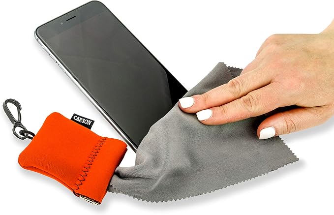 Carson Stuff-It Pro Microfiber Lens Cloth Cleaning System - Image 4