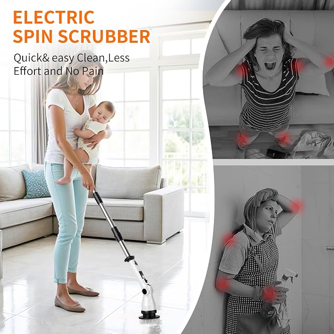 Electric Spin Scrubber, Power Electric Scrubber - Image 4