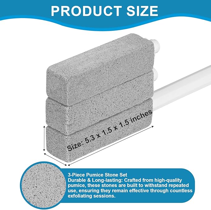 3 Packs Pumice Cleaning Stone - Image 3