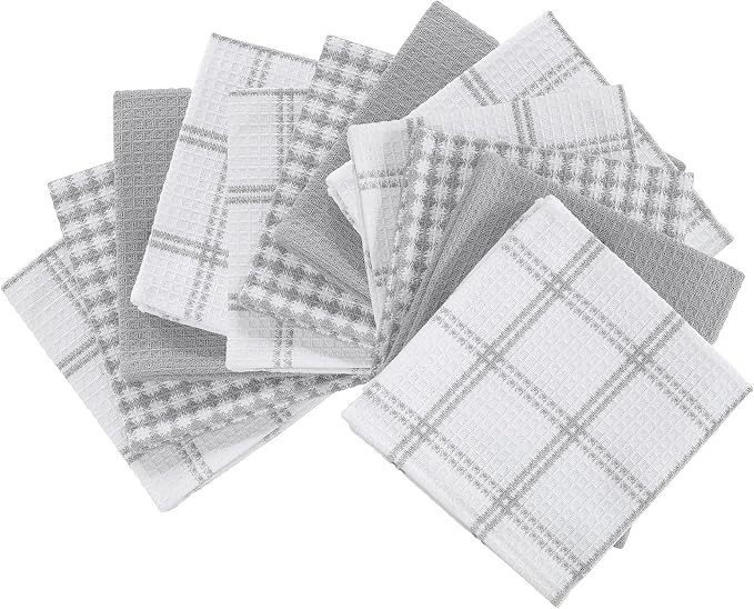T-Fal Premium Waffle Dish Cloths: Highly Absorbent, Super Soft Long Lasting - Image 2