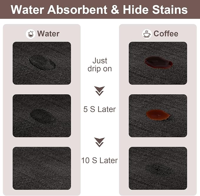 Absorbent Coffee Mat, Fashion Dish Drying Mat - Image 2
