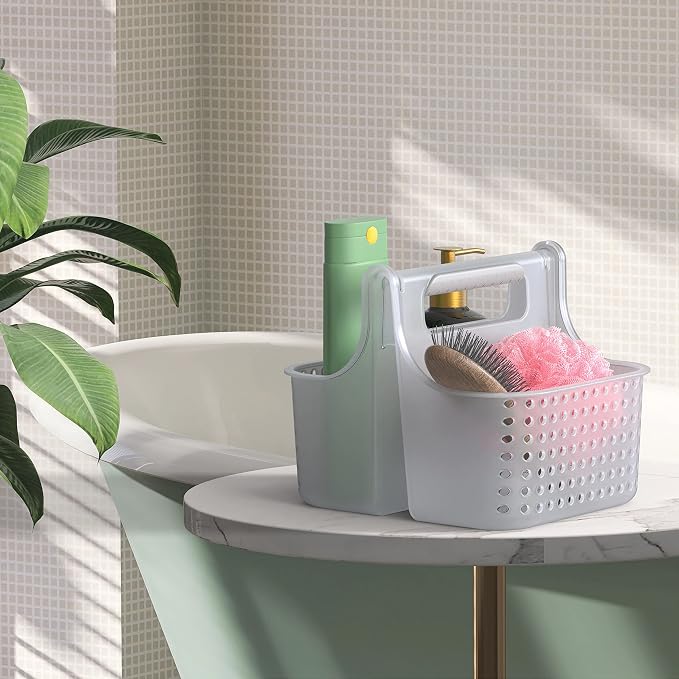 Brookstone Modern Large Portable Shower Caddy - Image 3