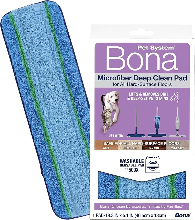 Bona Pet System Microfiber Deep Cleaning Pad by Bona