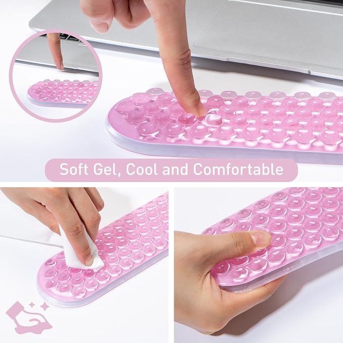 Gel Mouse & Keyboard Wrist Rest Set, Wrist Rest - Image 4
