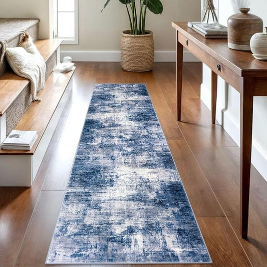 IOHOUZE Abstract Runner Rug 2x8 Ft Washable Runners by iOhouze