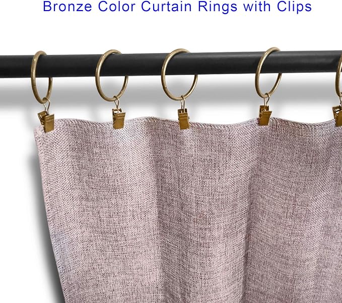 40 Pack Metal Curtain Rings - Image 5