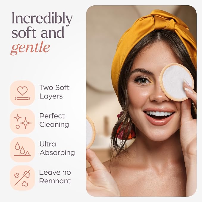 Reusable Cotton Rounds for Face - Image 3