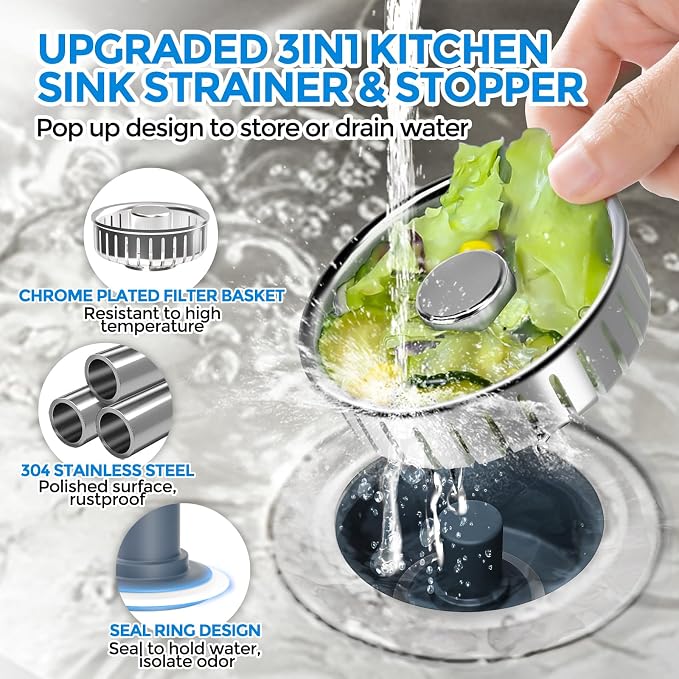 zaa Kitchen Sink Drain Strainer - Image 2