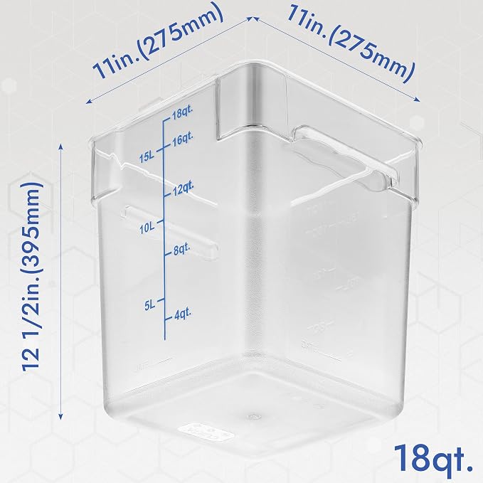 CURTA 4 Pack Food Storage Containers - Image 7