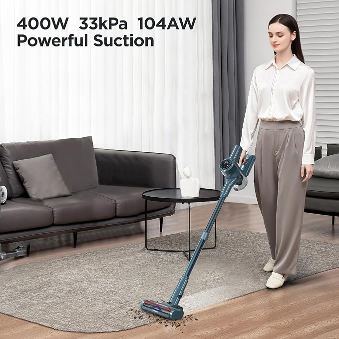 Cordless Vacuum Cleaner, Strong Suction & Powerful Stick Vacuum, Automatic - Image 2