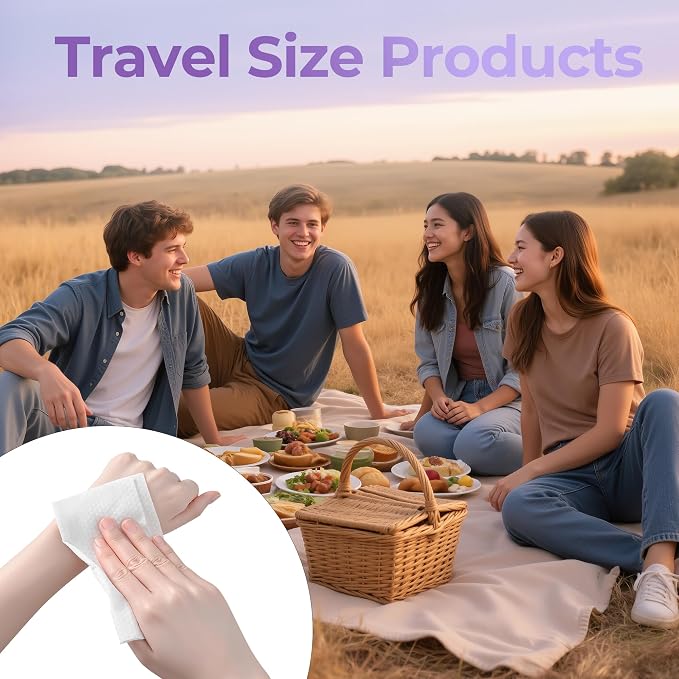 Classycoo XL Compressed Towel Tablets- 50 PCS Disposable Face Towelettes - Image 5