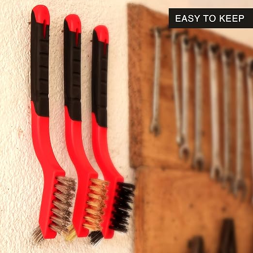 Wire Brush Set 3Pcs - Image 7