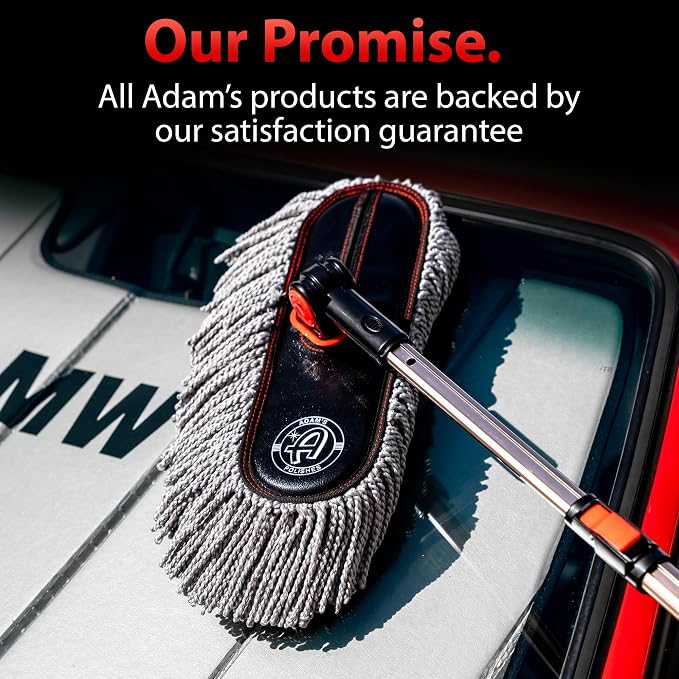 Adam's Polishes Microfiber Duster – Exterior Soft Premium Large Car Duster Kit - Image 8