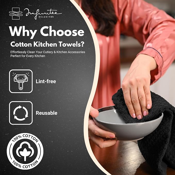 Infinitee Xclusives Premium Kitchen Towels - Image 2
