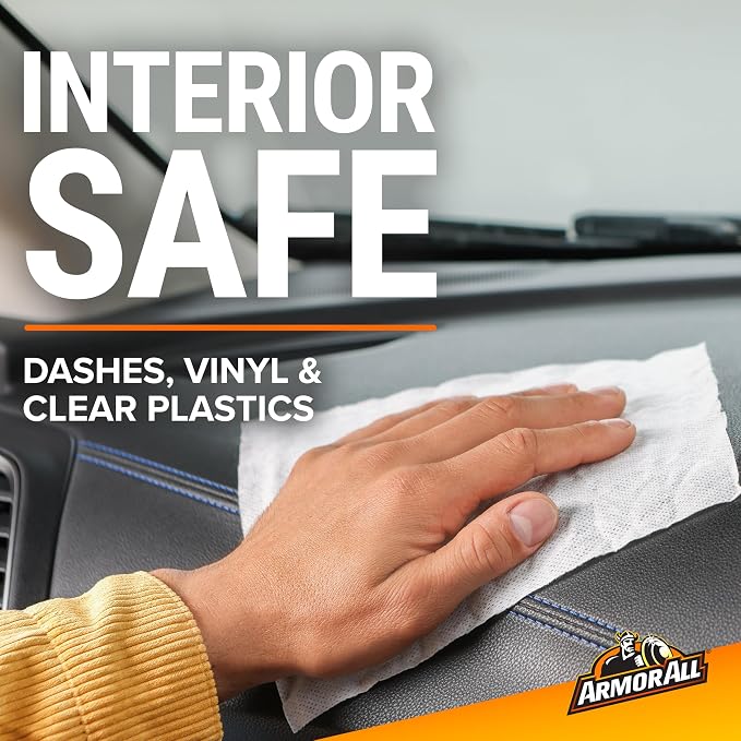 Armor All Interior Car Cleaning Wipes, Powerful Cleaning - Image 4