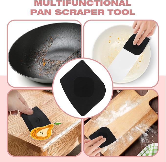 Cast Iron Scrubber | Dish Scrub Brush | 316 Cast Iron Cleaner Chainmail Scrubber - Image 5