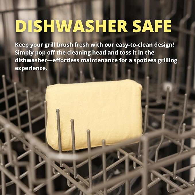 Grill Rescue BBQ Replaceable Scraper Cleaning Head, Bristle Free - Image 3