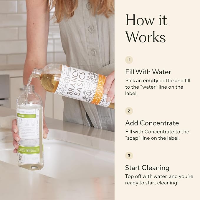 Branch Basics Concentrate Refill | All Purpose Multi-Surface Cleaning - Image 6