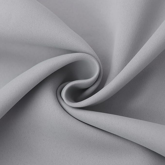 BGment Light Grey Short Curtains 30 Inches Length - Image 7