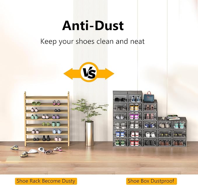12 Pack X Large Shoe Storage Organizer - Image 3