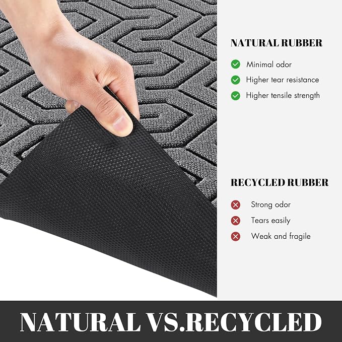 Yimobra Extra Large Door Mat Outside Entrance 60x32, Waterproof Heavy Duty - Image 6