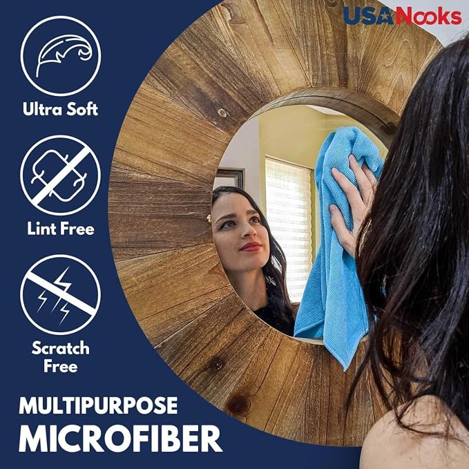 USANOOKS Premium 300GSM Microfiber Cleaning Cloth - Image 3