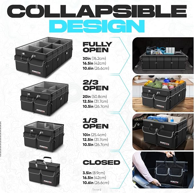 FORTEM Trunk Organizer with Cooler - Image 6